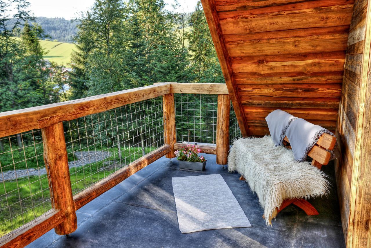 Chata Baba Yaga Zdiar Bagian luar foto